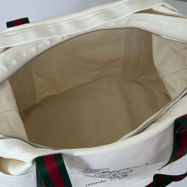 Gucci large tote bag 816863 white