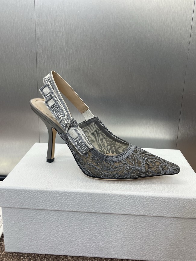 JAdior Slingback Pump Cotton Embroidered KCP867DQ-3