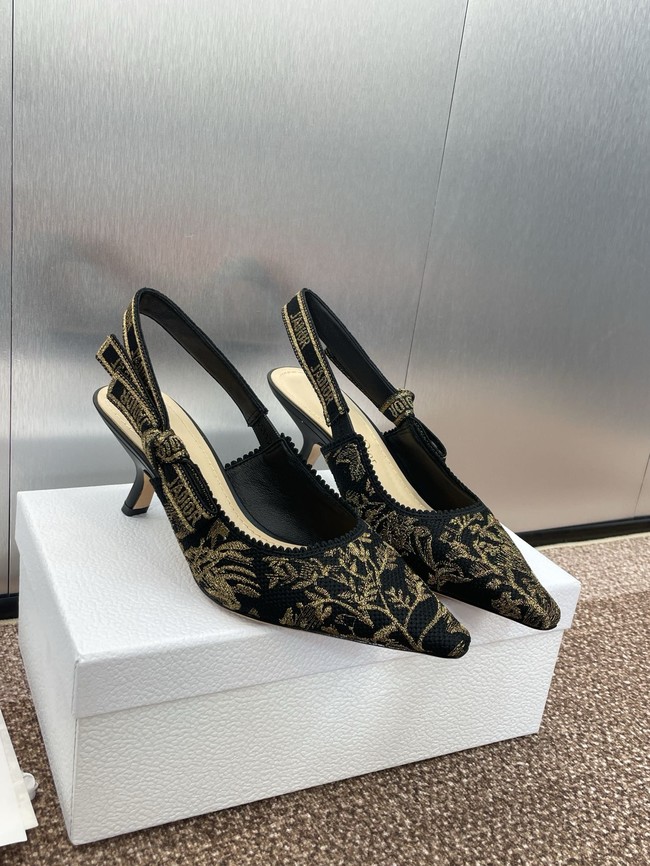 JAdior Slingback Pump Cotton Embroidered KCV367DLN-1
