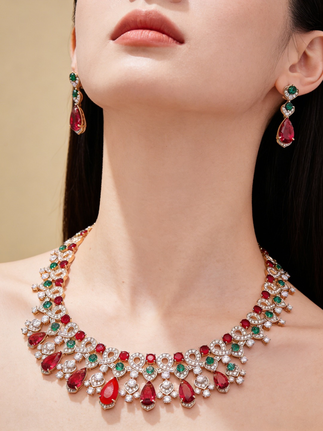 BVLGARI necklace&Earring CE81728