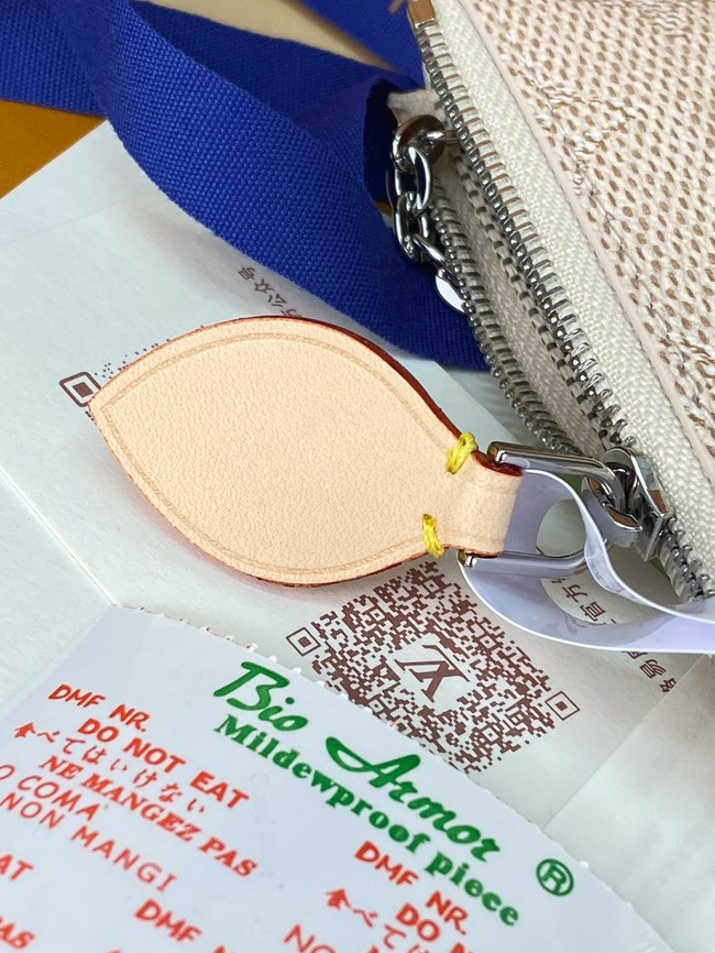 Louis Vuitton NEW Key Pouch S M27141 Linen