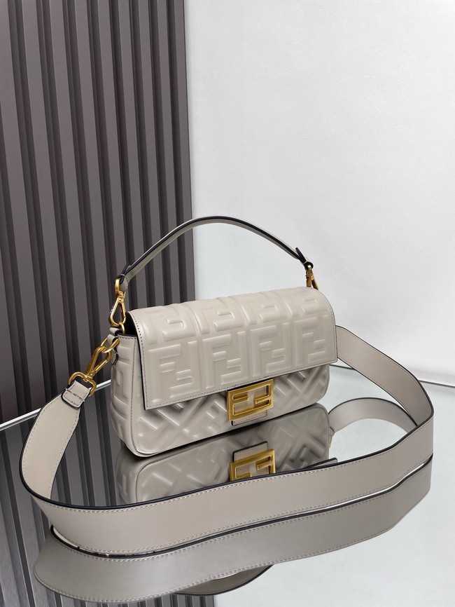 Fendi Baguette Medium Bag 8BR600 grey