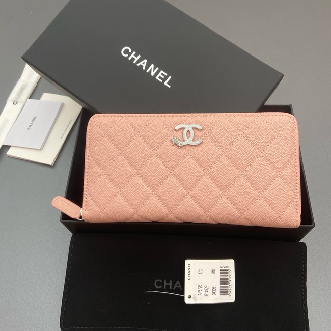Chanel Classic Zipped Wallet 3726 pink