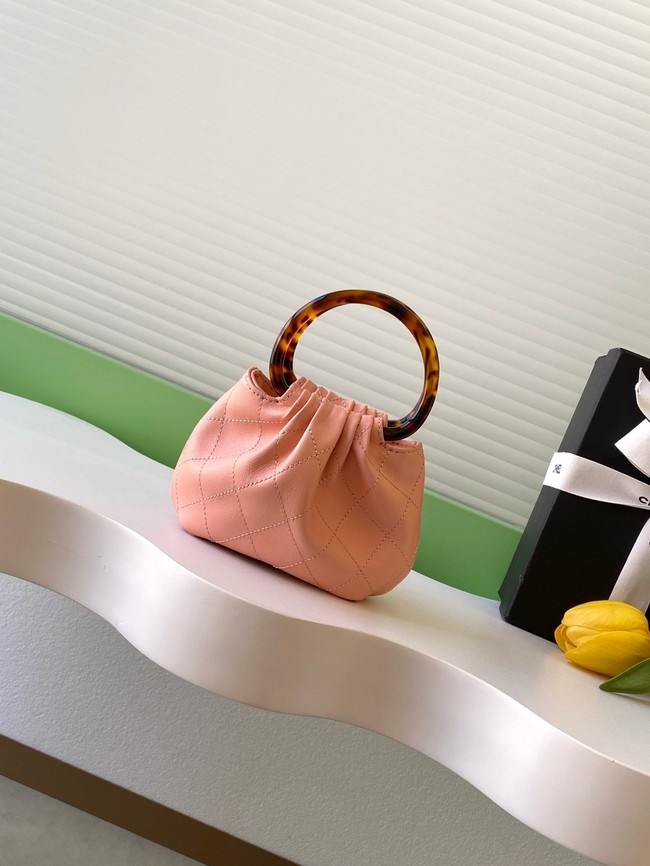 CHANEL mini Hobo Bag AS4981 pink