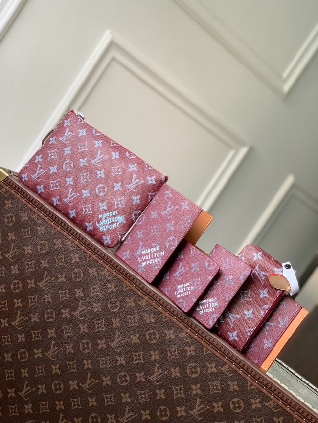 Louis Vuitton Card Holder M27116 burgundy