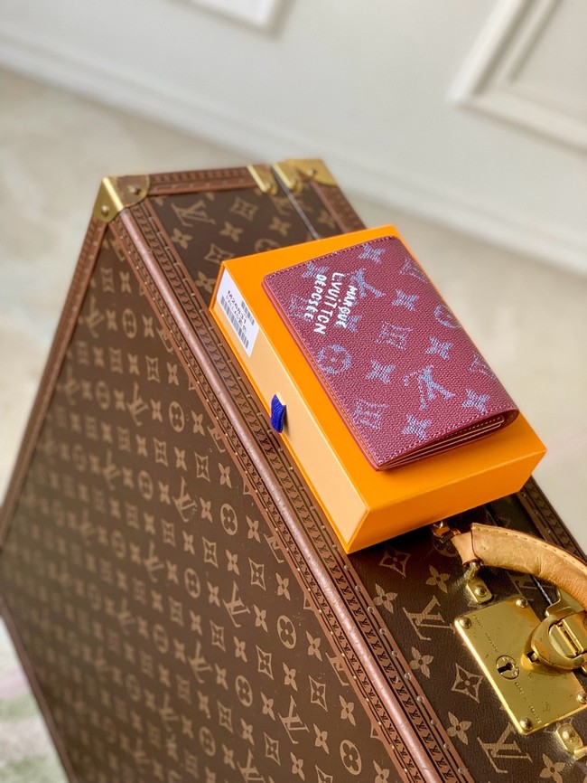Louis Vuitton Passport Cover M26831 burgundy