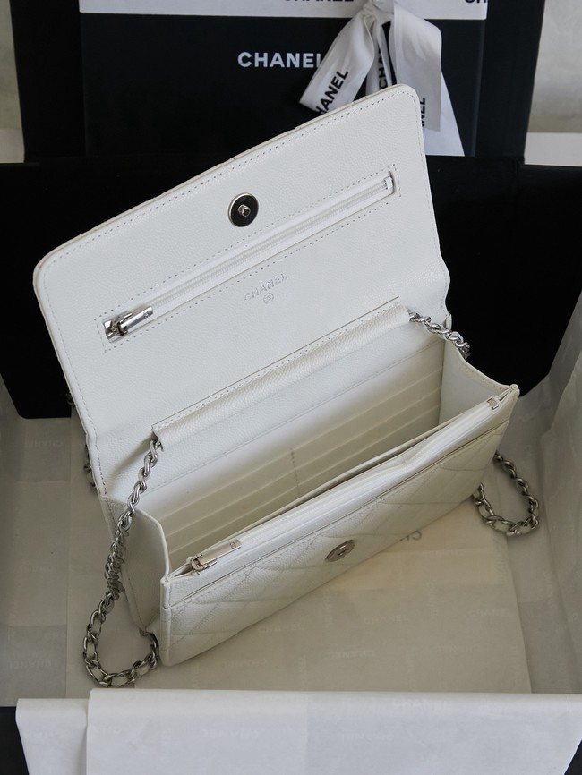 CHANEL Wallet On Chain AP3723 Cream