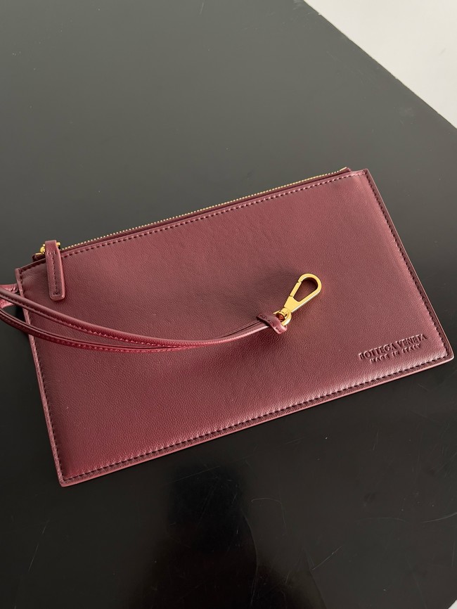 Bottega Veneta Parachute 826212 burgundy&Brass finish