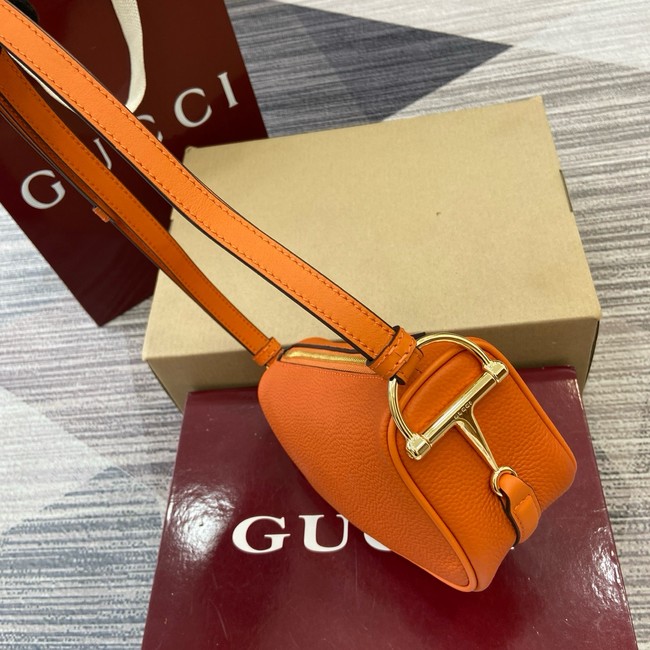 Gucci Half Horsebit mini bag 860784 orange
