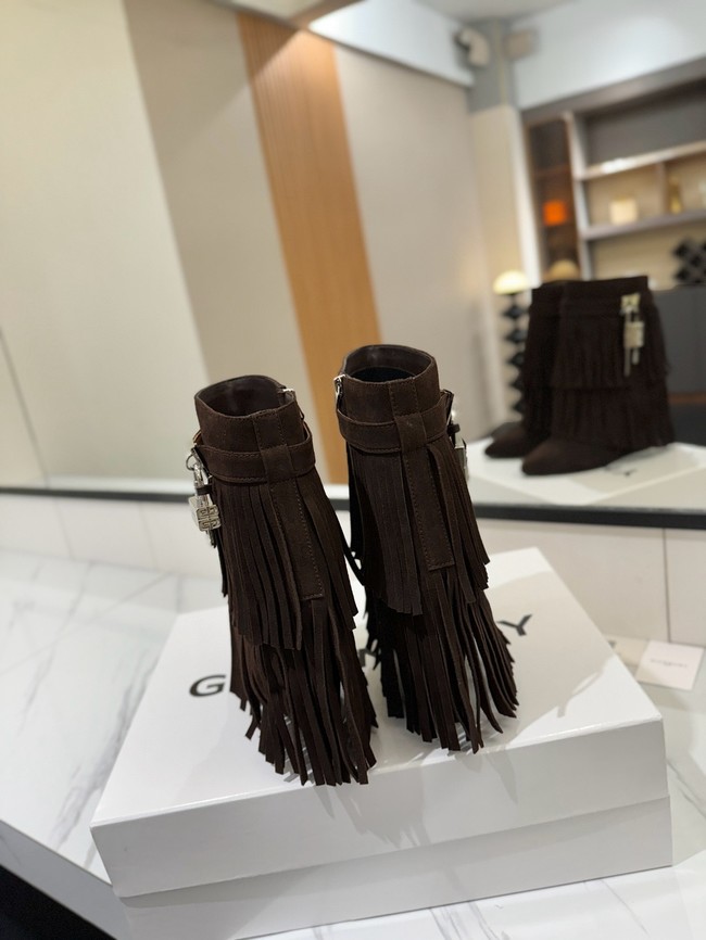 Givenchy High Boots Calfskin Heel 6.5CM 97171-2