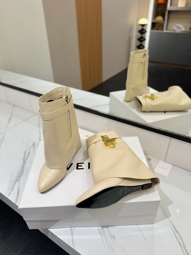 Givenchy High Boots Calfskin Heel 6.5CM 97174-3