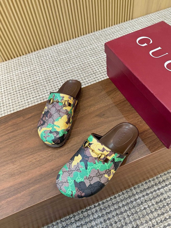 GUCCI Womens platform slide sandal 87185-4