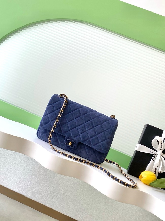CHANEL Flap Bag AS5987 blue