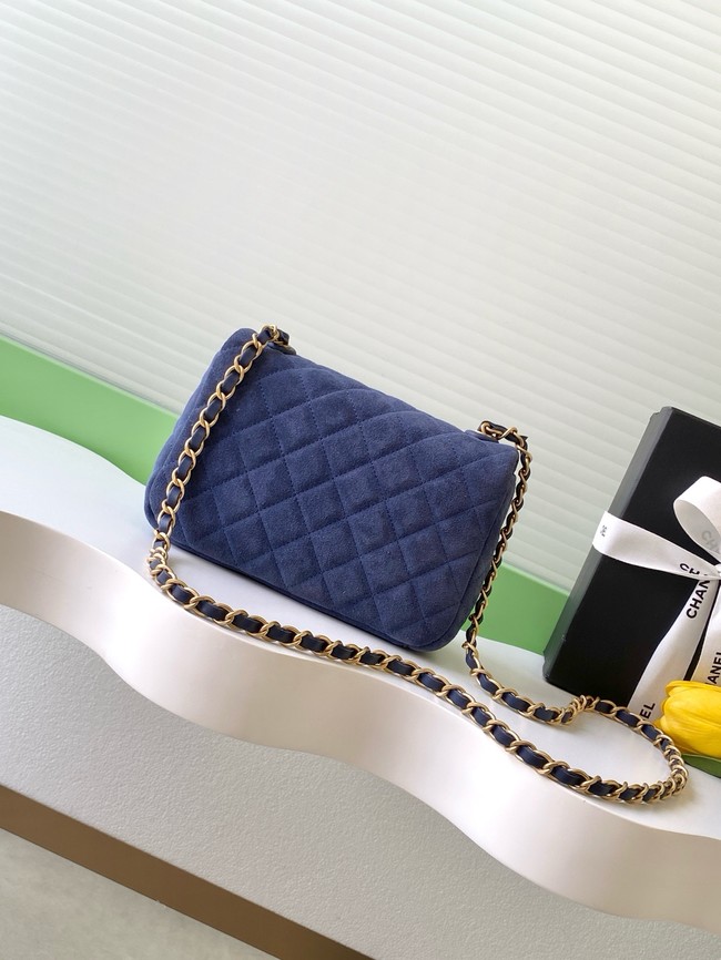 CHANEL Mini Flap Bag AS5989 blue