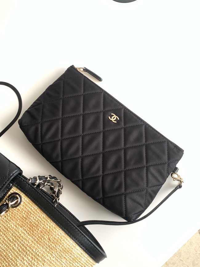 CHANEL Large Tote AS5952 Beige & black