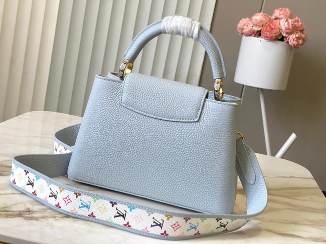 Louis Vuitton NEW LV x TM Capucines M28338 blue