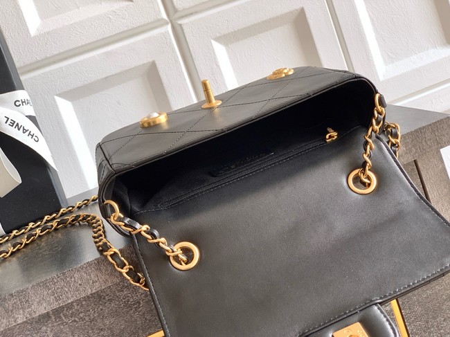 Chanel 2.55 Series Flap Bag Original Leather 25K A69900 black