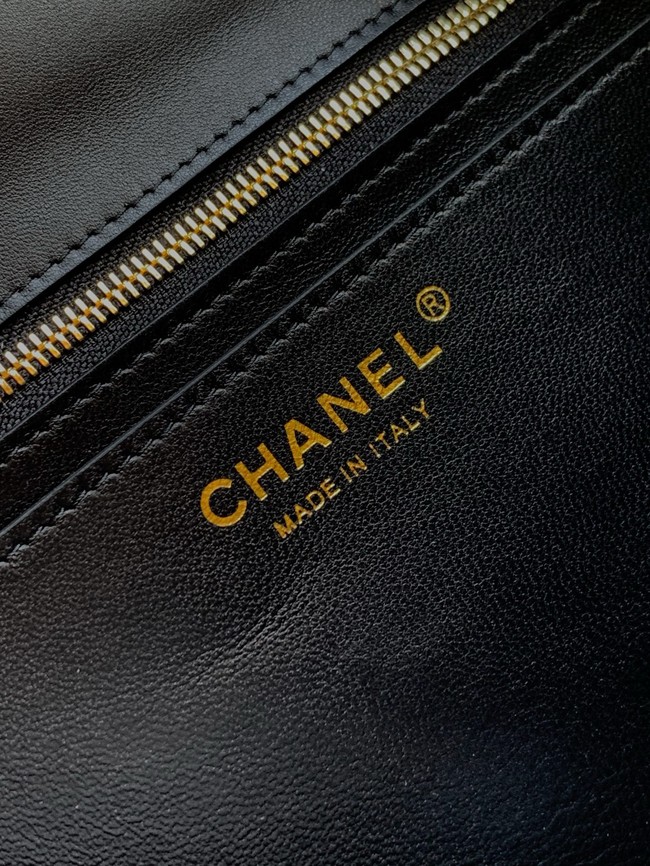 CHANEL Maxi Classic Handbag AS58601 black