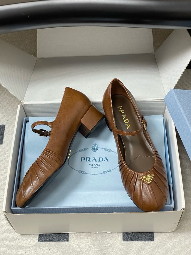 PRADA leather ballerinas 21055-2