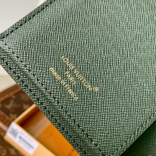 Louis Vuitton Brazza Wallet M27055 Khaki