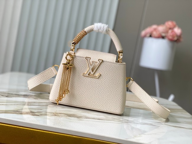 Louis Vuitton Capucines MINI M27040 Cream