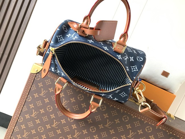 Louis Vuitton Speedy P9 Bandouliere 30 M15241 BLUE