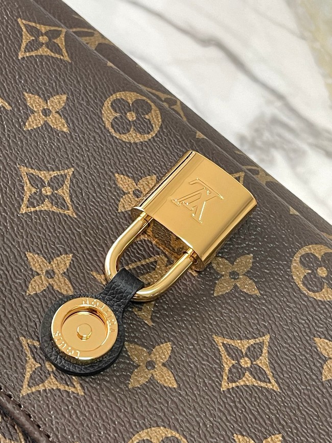 Louis Vuitton Monogram Canvas Original Leather M26285 black