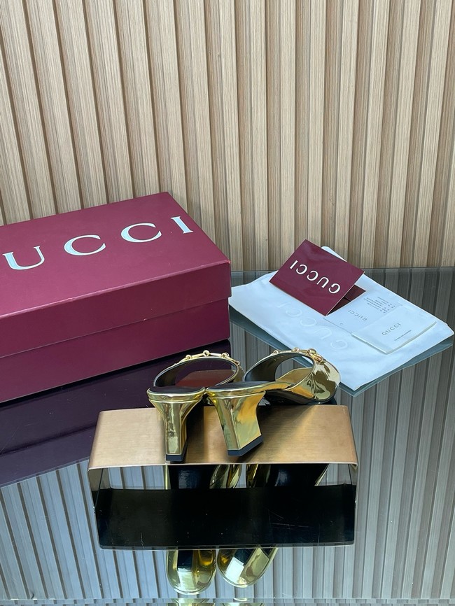 Gucci Womens slide sandal with Horsebit 55706-1