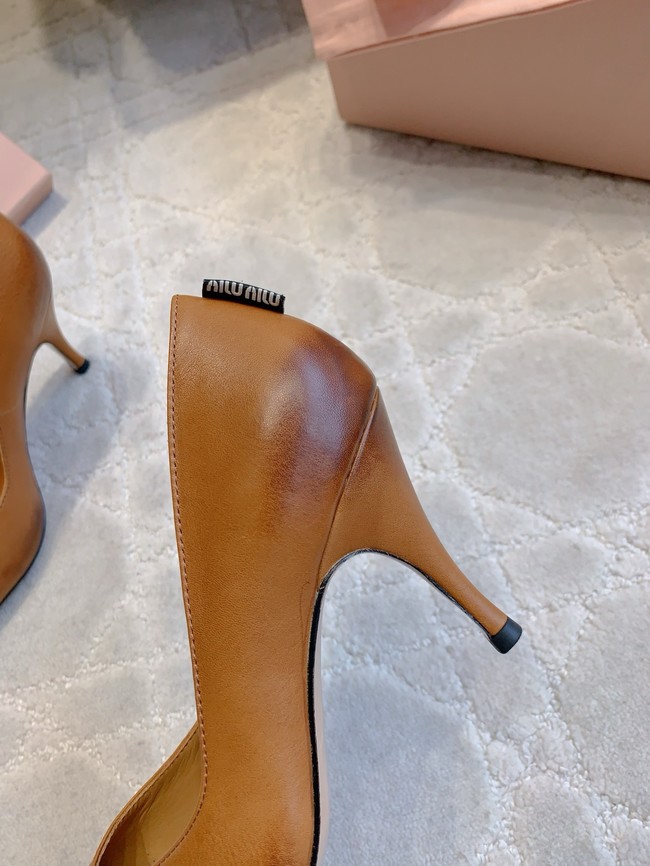 MIUMIU WOMENS Gala Pump Heel 8CM 55704-4