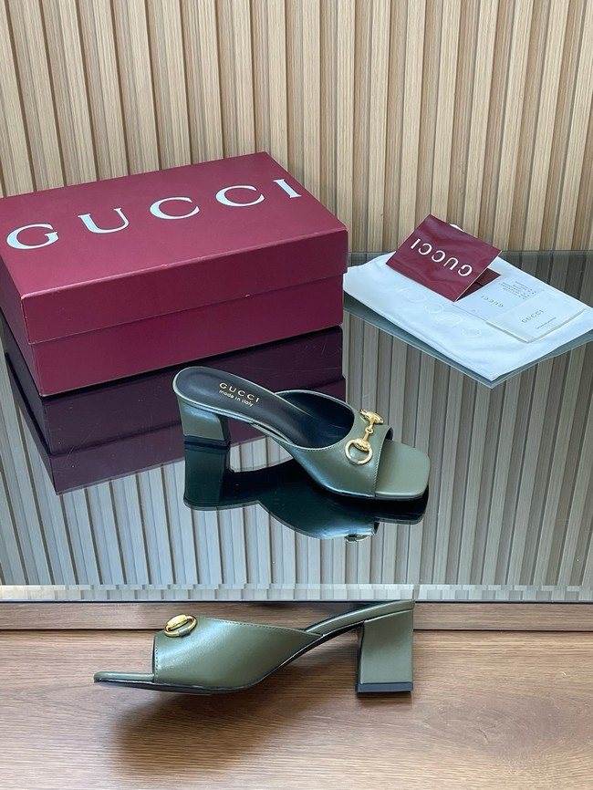 Gucci Womens slide sandal with Horsebit 55706-5