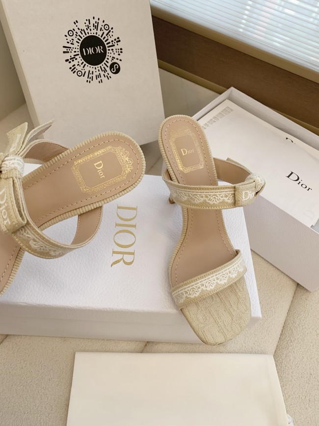 Dior Heeled Sandal Lambskin 10CM 55744-1