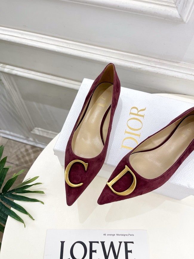 Dior Initials Pump Suede Goatskin 55746-2