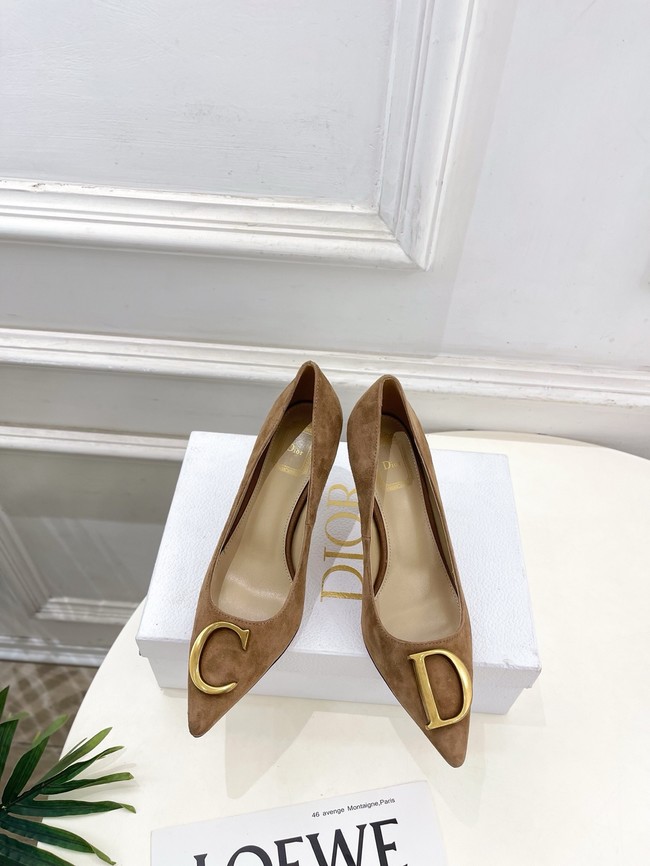 Dior Initials Pump Suede Goatskin KCV574-1