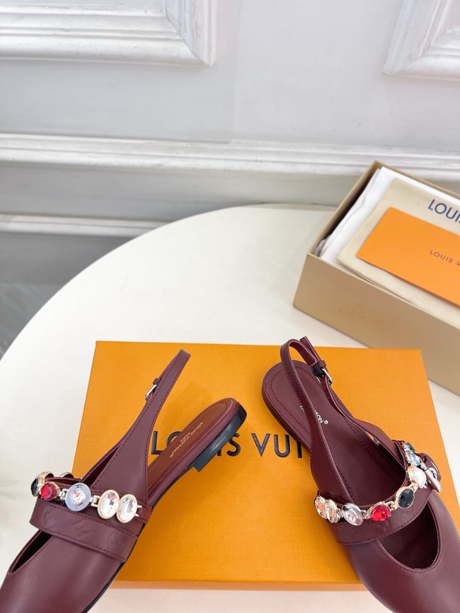 Louis Vuitton Vibe Slingback Flat Sandal  66897-4