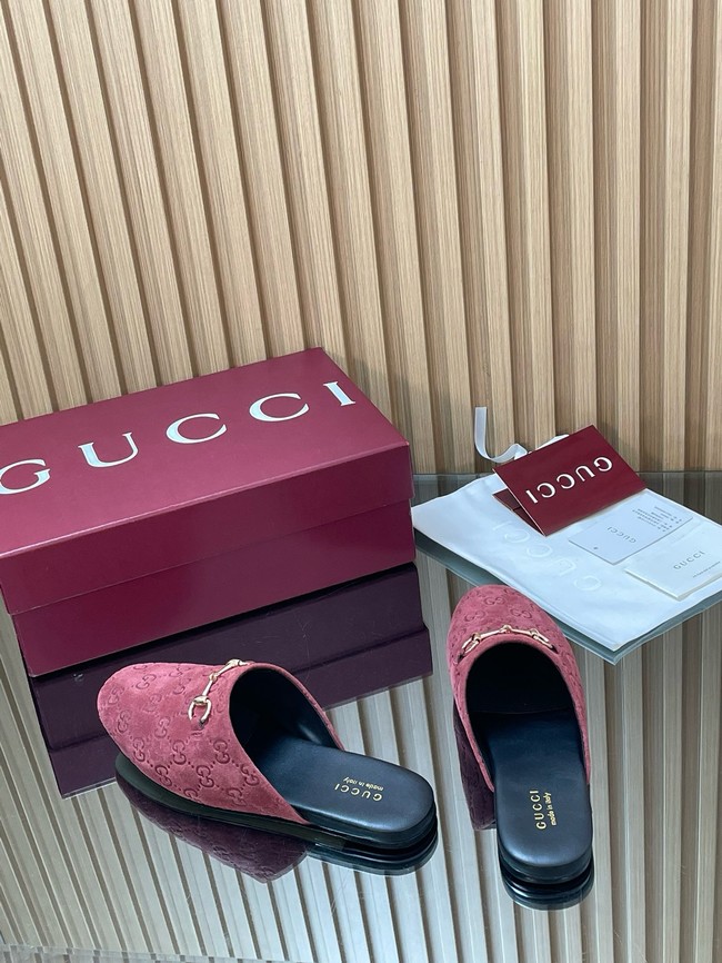 GUCCI Womens mule with Horsebit 855409-4