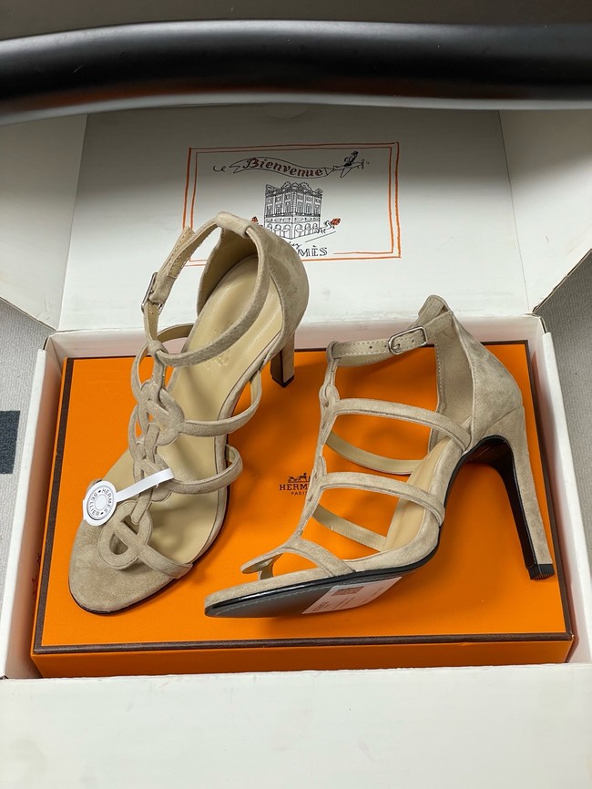 Hermes Sandals Heel 10.5CM 66931-1