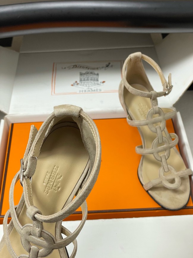 Hermes Sandals Heel 7.5CM 66931-6