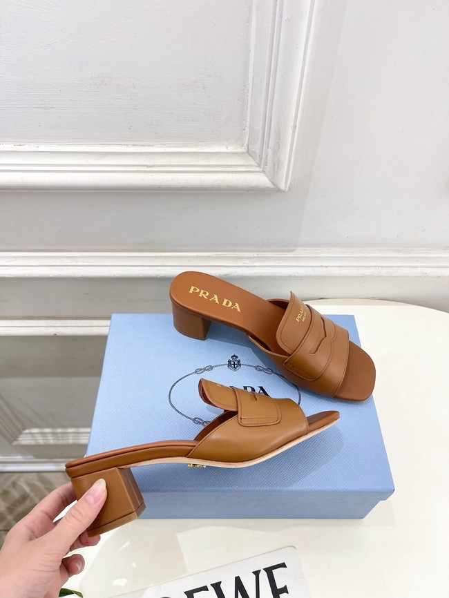 Prada Slippers Heel Height 4.5CM 66953-1