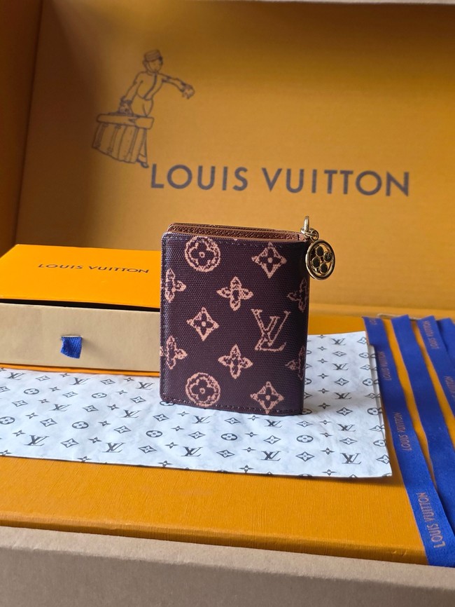 Louis Vuitton Charms Pocket Wallet M27679 brown