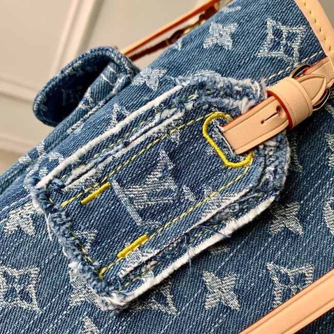 Louis Vuitton NEW Carryall Cargo PM M28287 Blue Denim