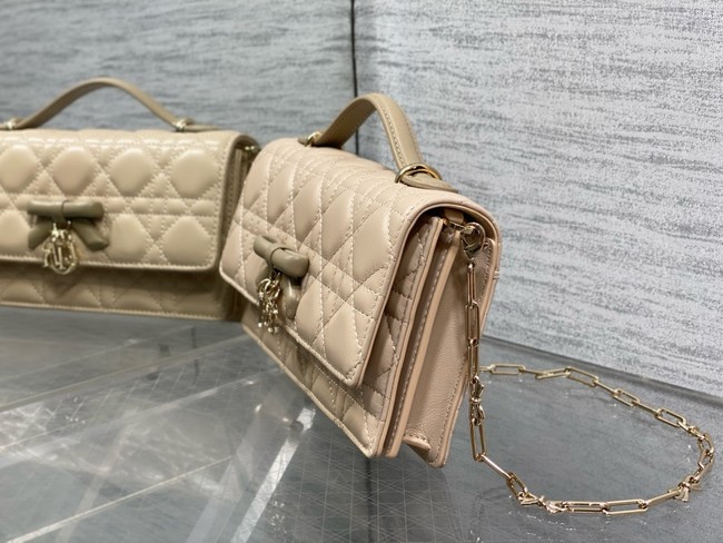 My Dior Mini Bag Cannage Lambskin S0984PU beige