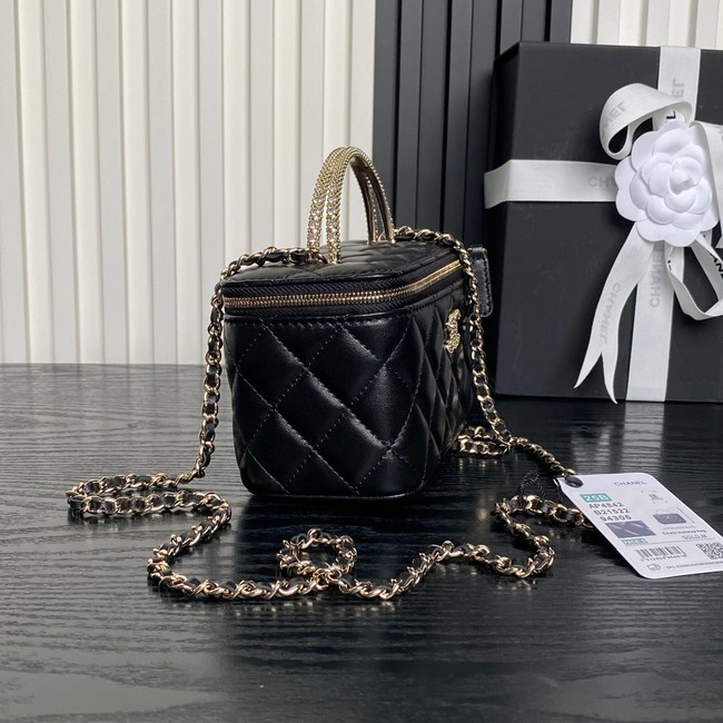 Chanel Long Vanity with chain AP4842 black
