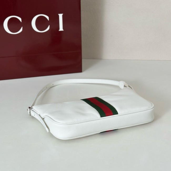 Gucci Lunetta small crossbody bag 863406 white