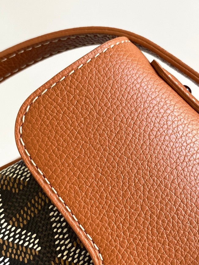 Goyard Saigon Soft Mini Bag 7CL07P black&brown