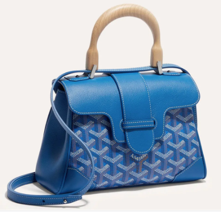 Goyard Saigon Soft Mini Bag 7CL07P blue