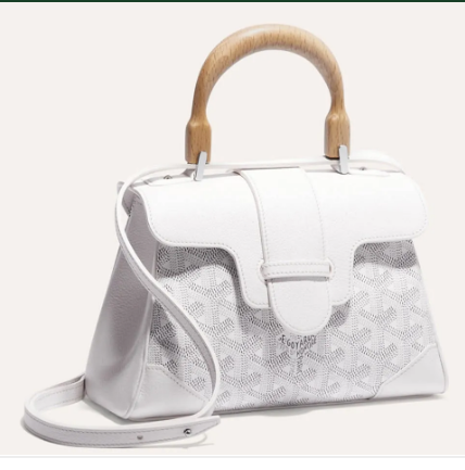 Goyard Saigon Soft Mini Bag 7CL07P white
