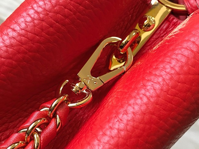 Louis Vuitton Capucines BB M27300 red