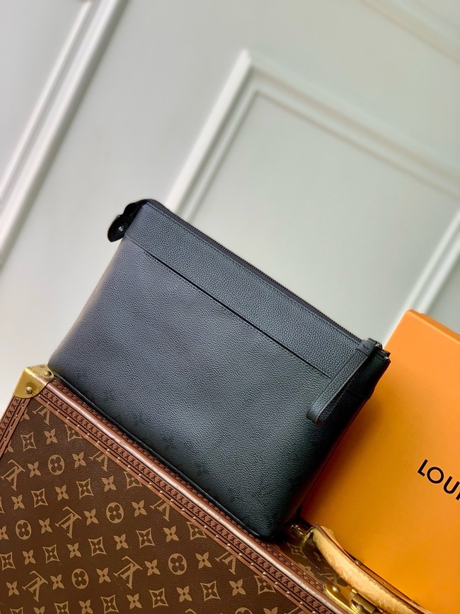 Louis Vuitton Pochette Voyage Souple M26741 black