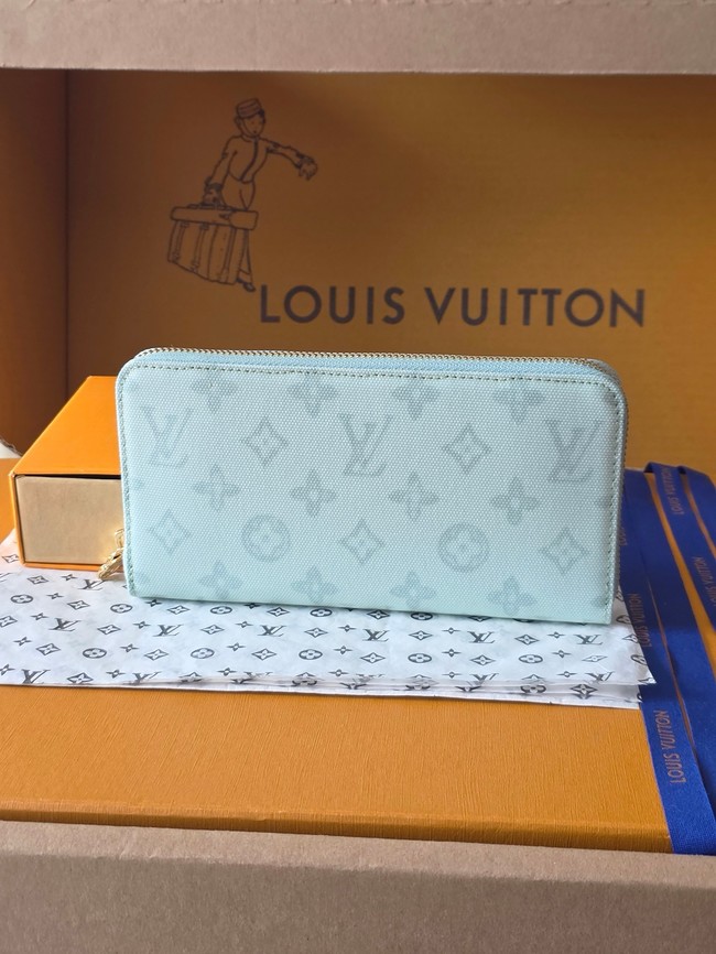 Louis Vuitton Zippy Wallet M27685 Green Asnieres