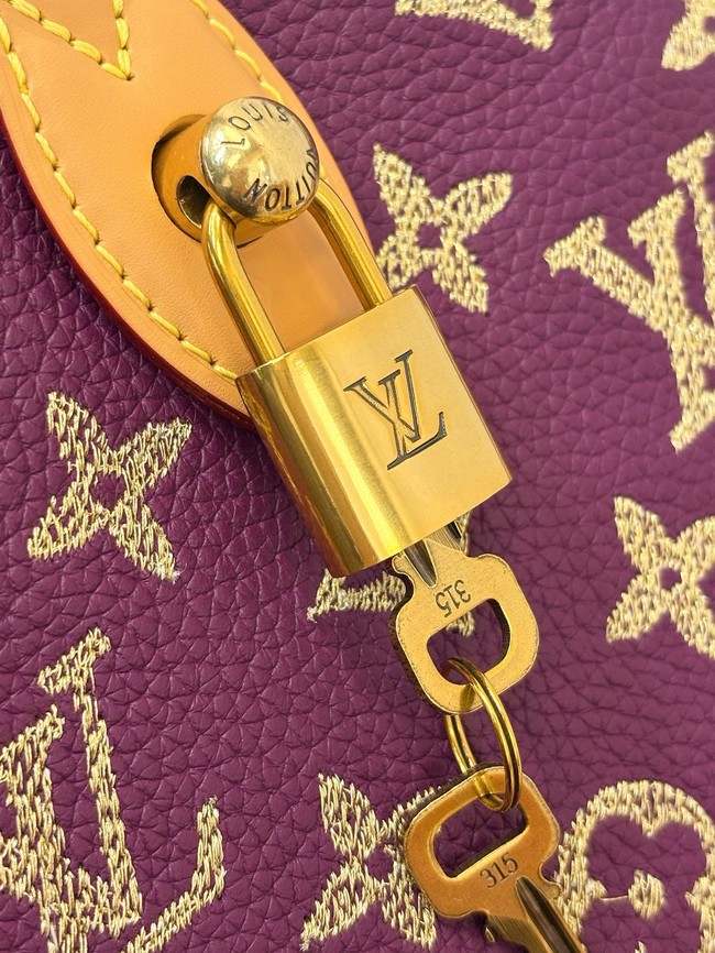 Louis Vuitton Speedy Bandouliere M28076 Purple